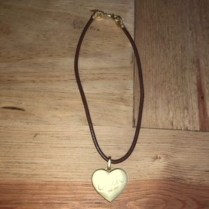 Never been used coach chocker necklace